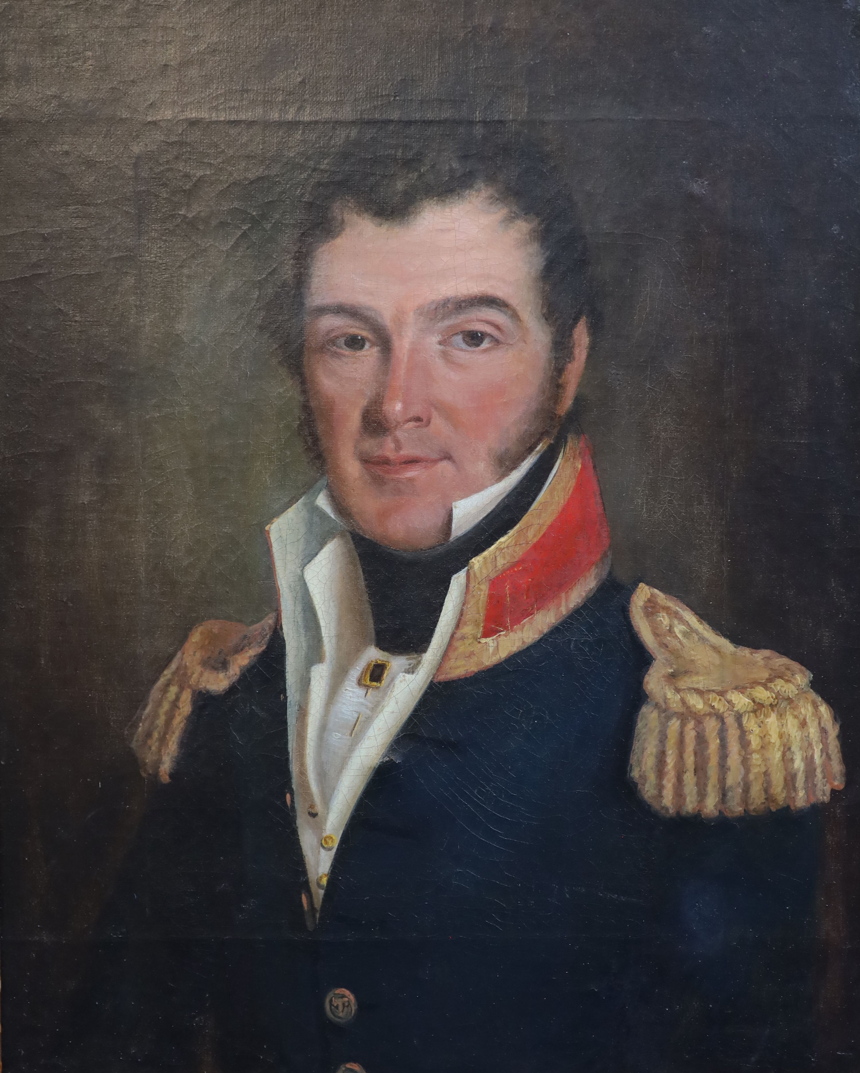 Mid 19th century English School, Portrait of Captain James Henderson